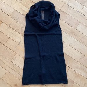 Rick Owens Cowl Neck Sweater Sz S
